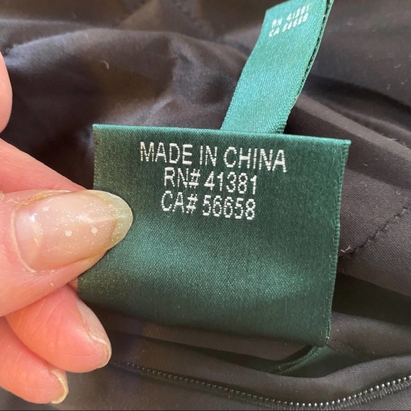 Faux Fur Vest 2X Full Zip Quilted Warm Plus Black - Picture 14 of 14